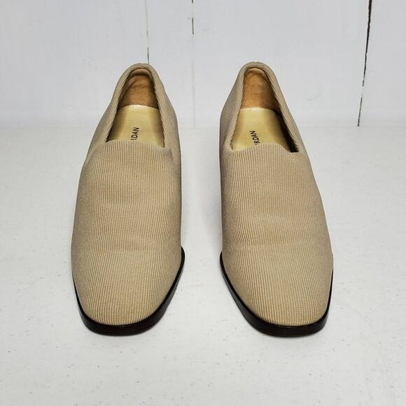 Charles Jourdan Paris Slip On Loafers Heels Vintage 6.5 - Picture 4 of 10